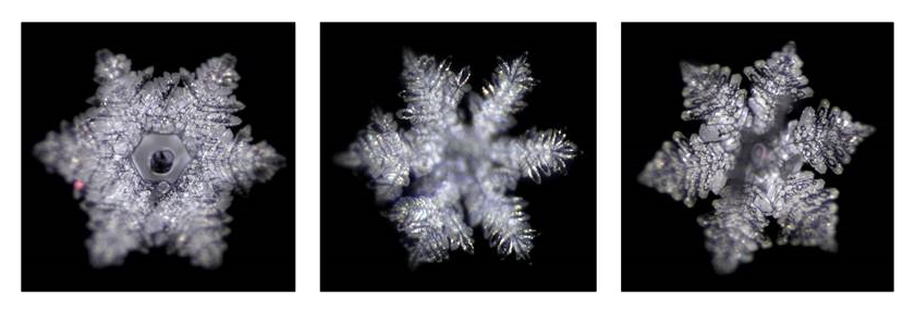 Ice crystal photography